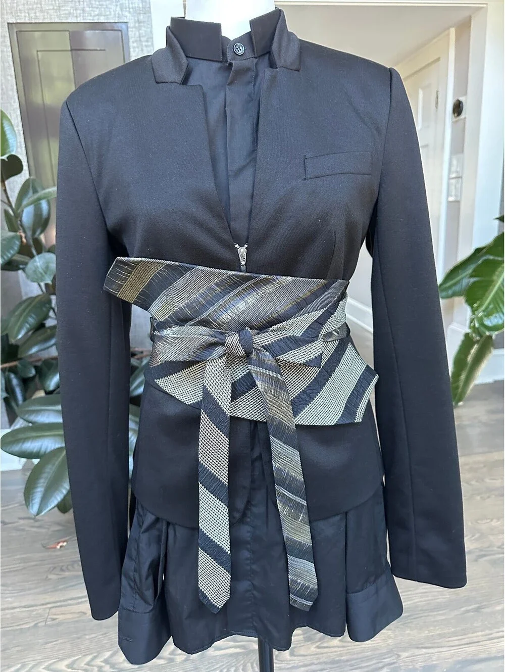 Upcycled Silk Obi Belt | Corset Wrap Style | OOAK | OS